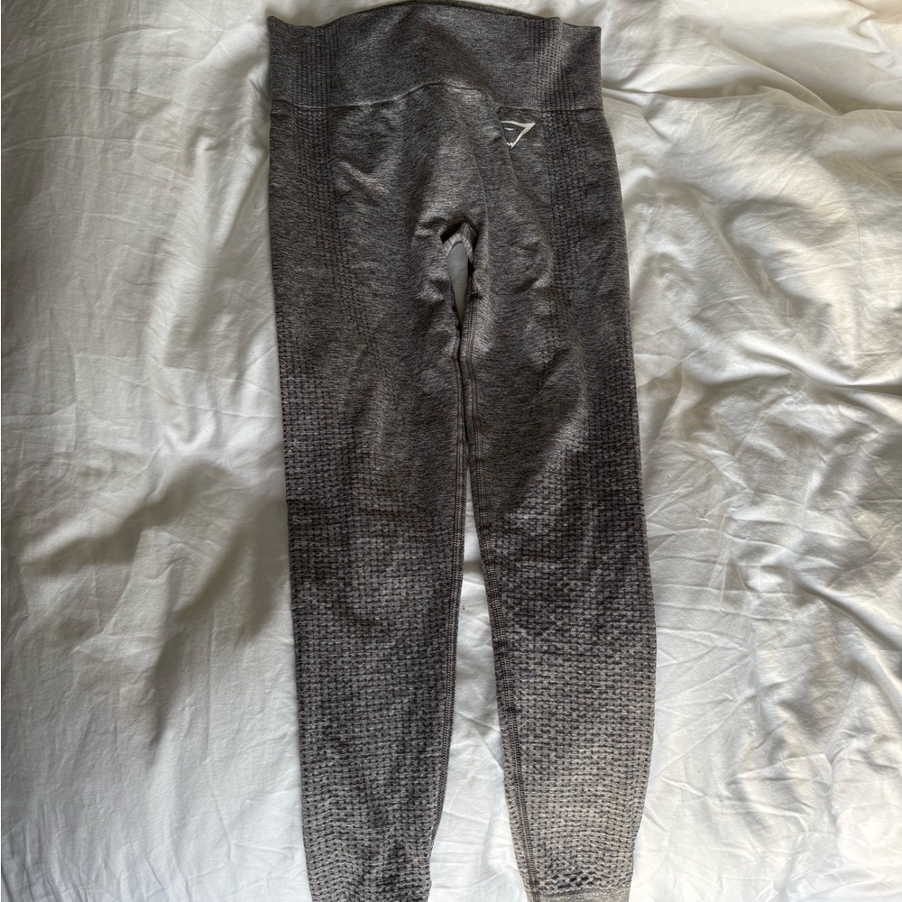 Gymshark Charcoal Patterned Leggings